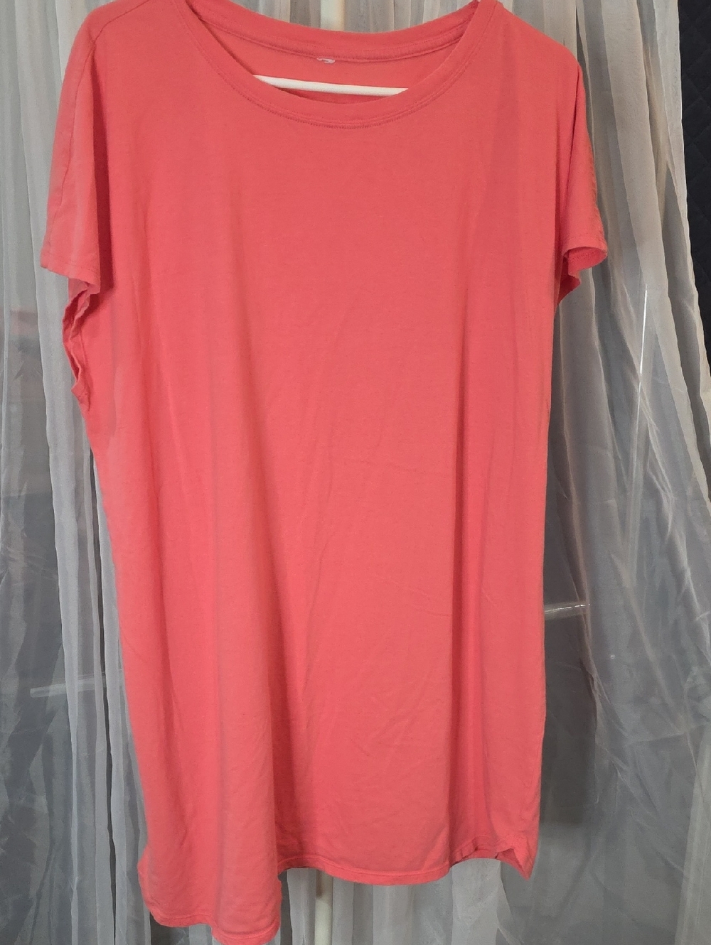 #231 Relaxed Coral Pink Short Sleeve Tee